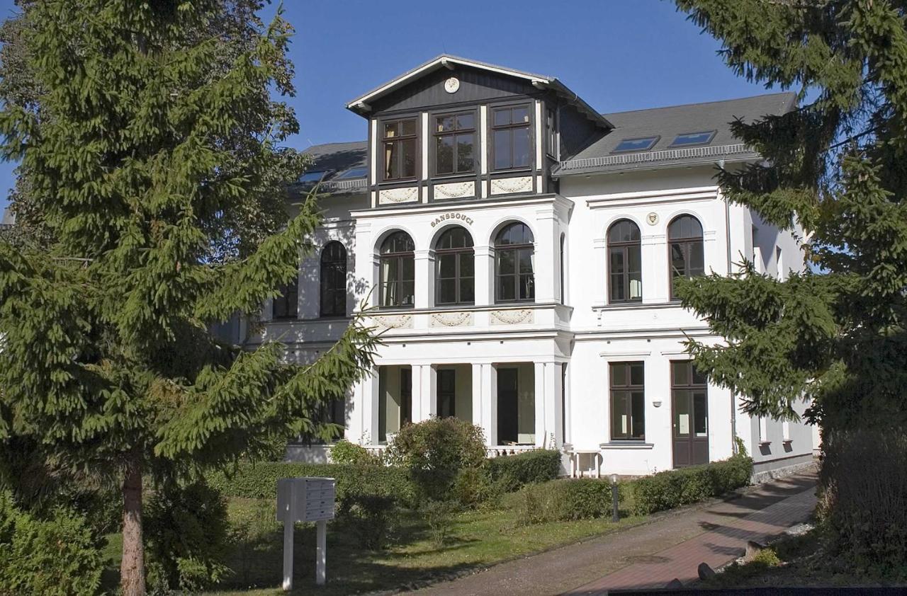 Villa Sanssouci Wohnung 5 ゼーバート・ヘリングスドルフ エクステリア 写真